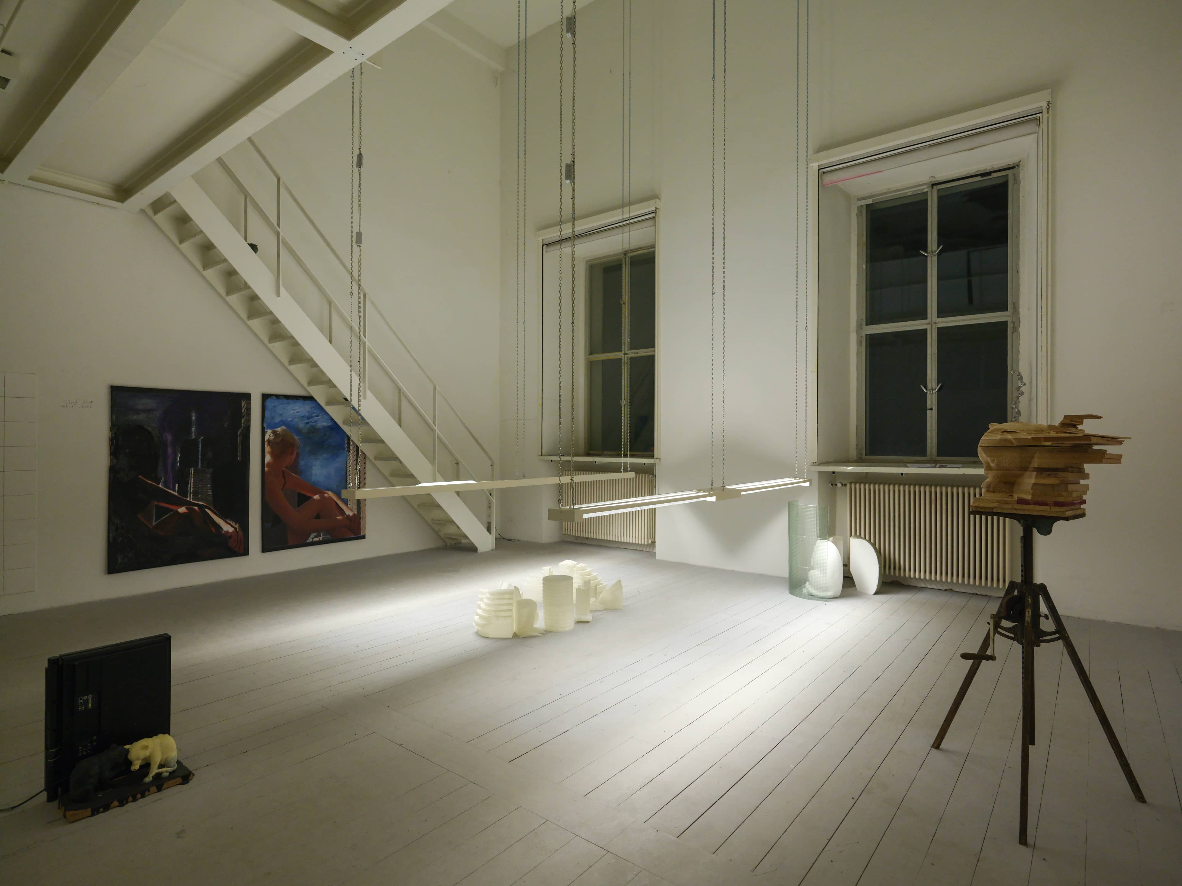 Jannis Besen, installation view, Clean paws, Diploma show, 2026